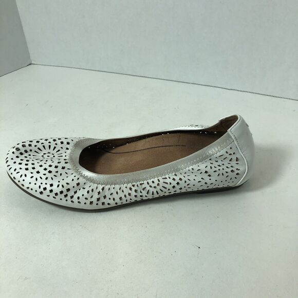 Vionic Ballet Flats Womens Size 6.5 Robyn White Perforated Upper Slip On C3 - Picture 11 of 15